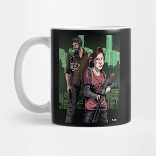 The Last Of Us "Inseparable" Joel & Ellie illustration (digital) Mug